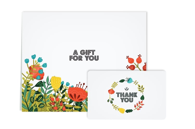 Giftogram thank you gift card and greeting card