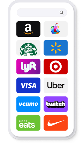 Choose your own gift card