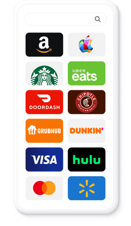 Choose your own gift card