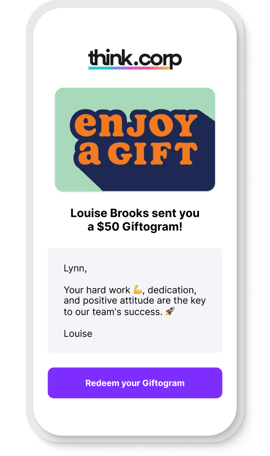 Digital gift card
