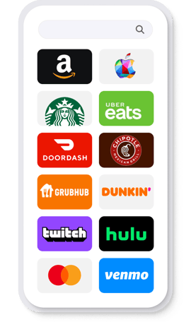 Choose your own gift card