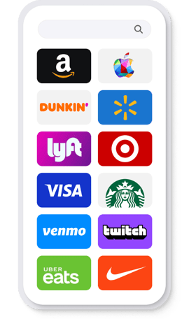 Choose your own gift card