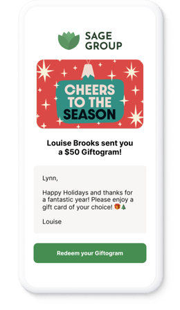Digital gift card