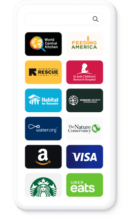 Choose your own gift card