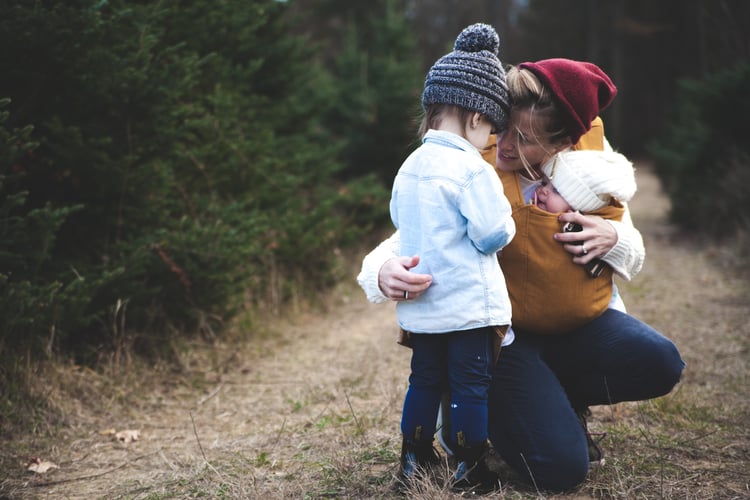 Working mom enjoying a flexible schedule