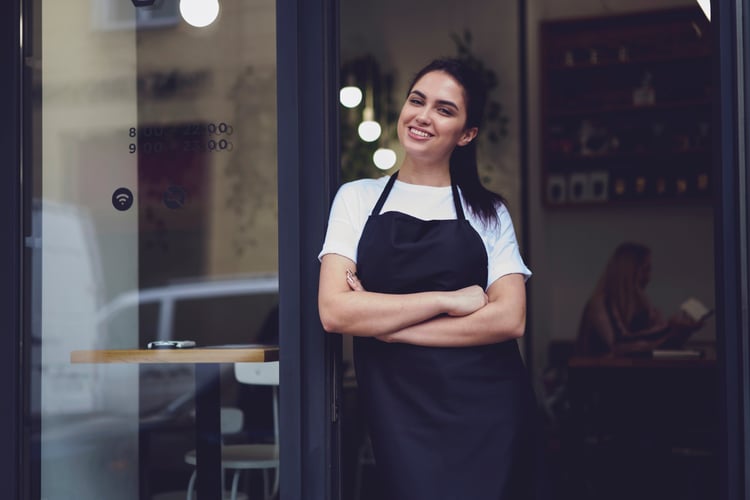 Young barista