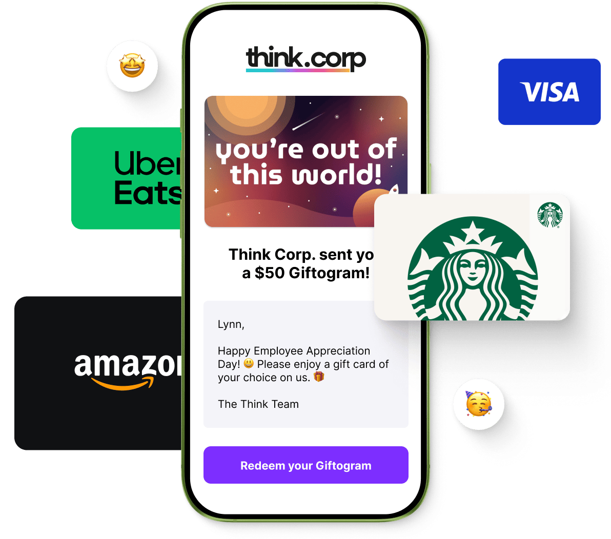 Choose your own gift card