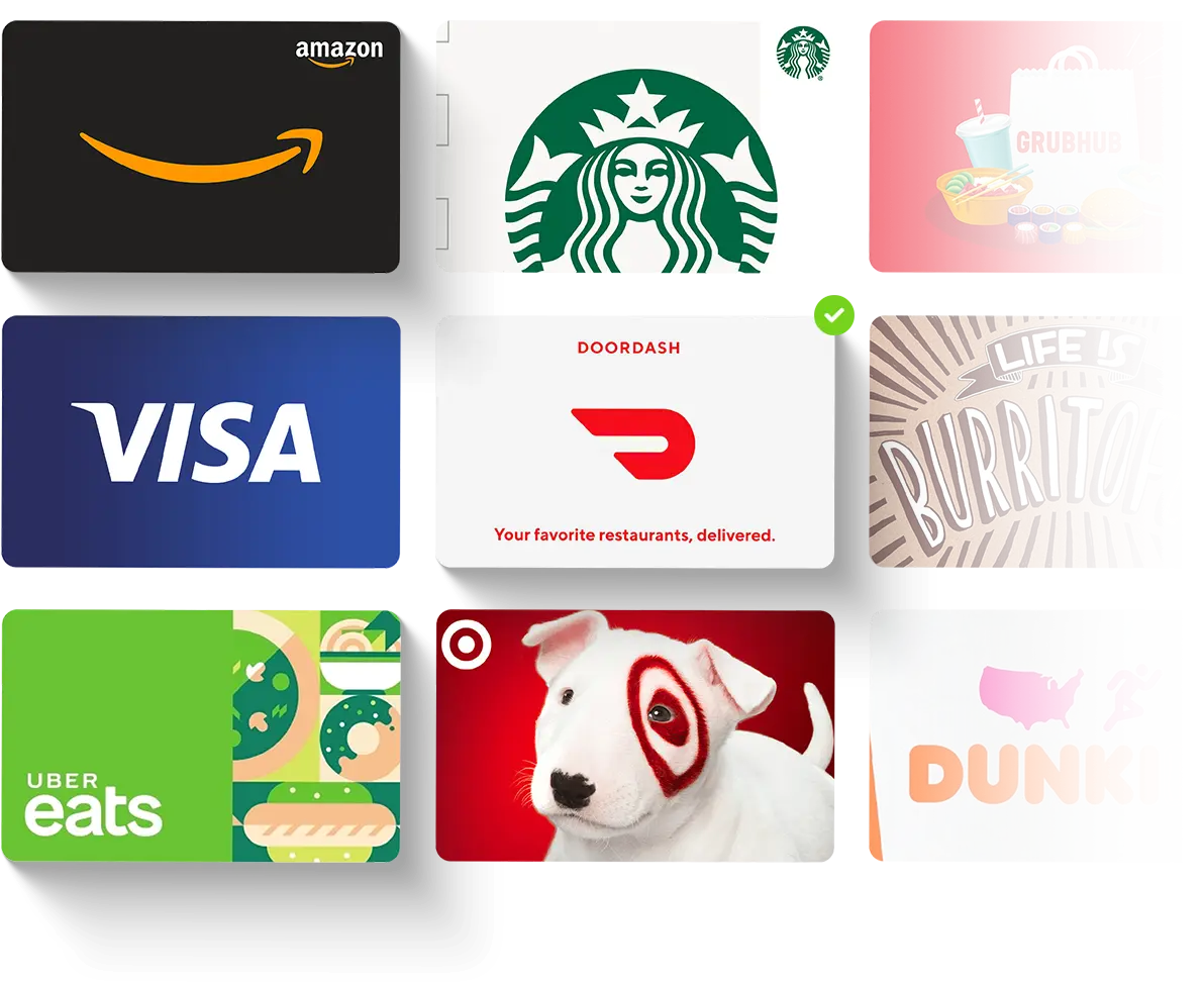 Choose your own gift card