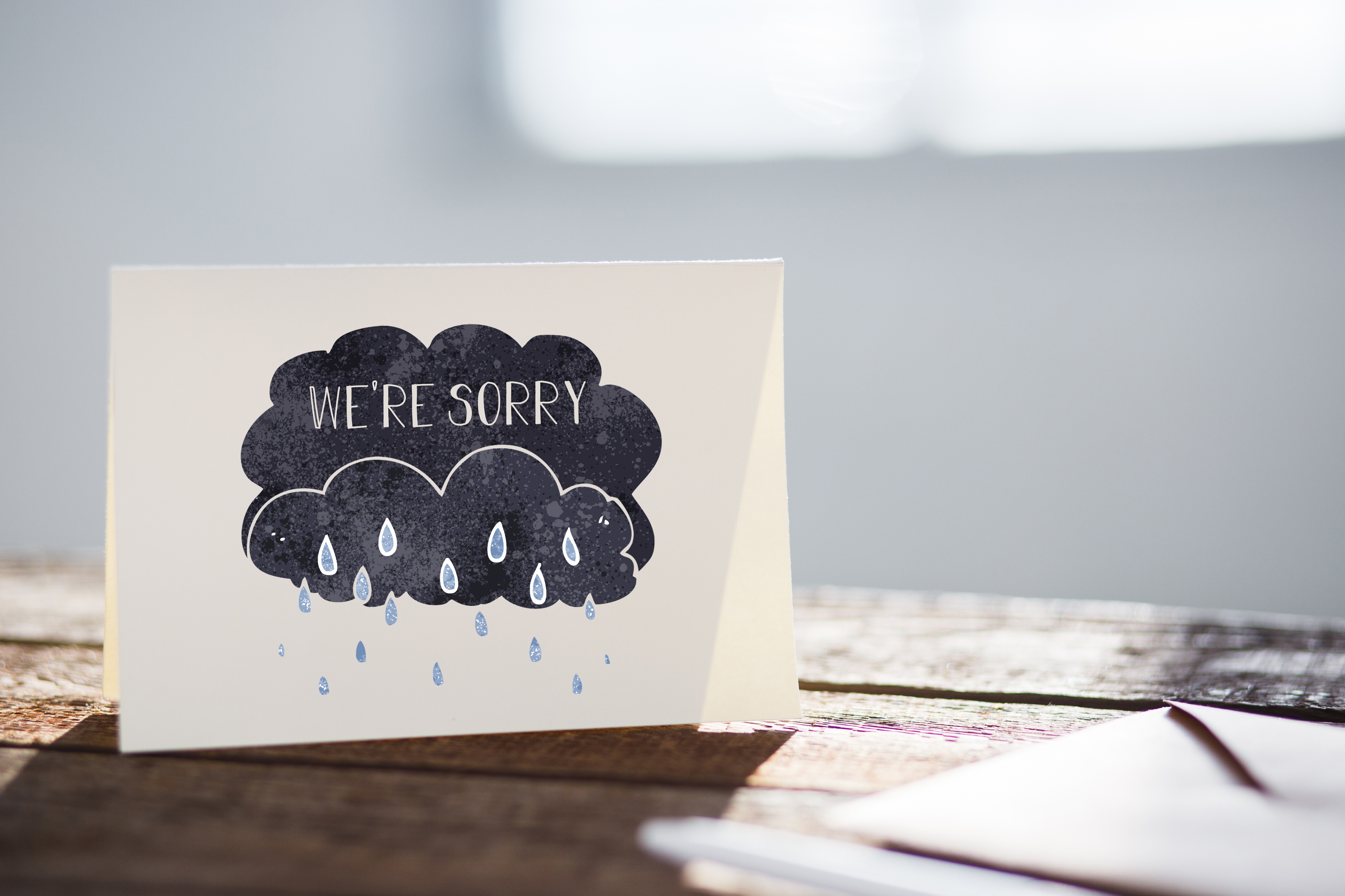Sorry Card